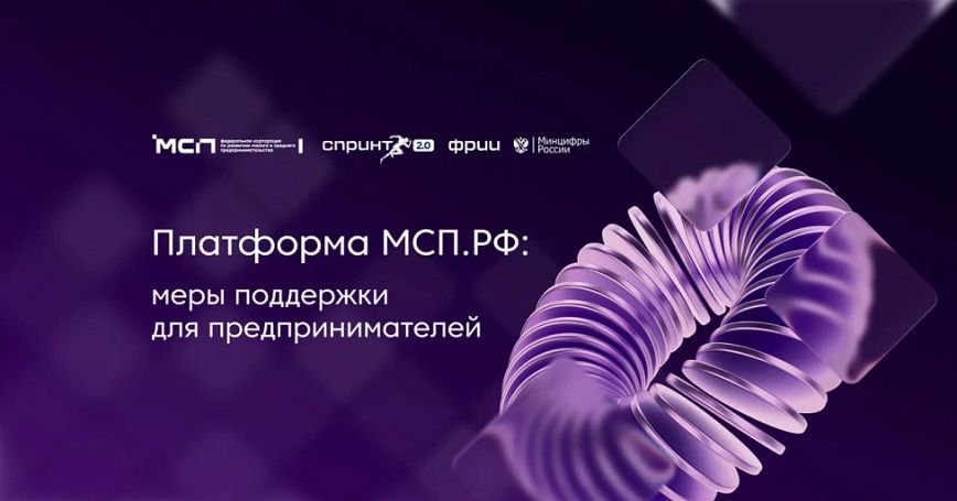 Платформа МСП.РФ: меры поддержки для предпринимателей